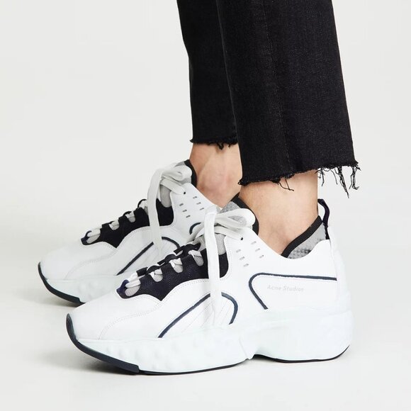 Acne Studios Manhattan Chunky Sneakers 36 6 - Picture 1 of 10